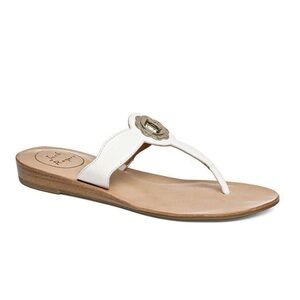 Jack Rogers Women’s Larissa Sandal Creamy White SZ 8.5